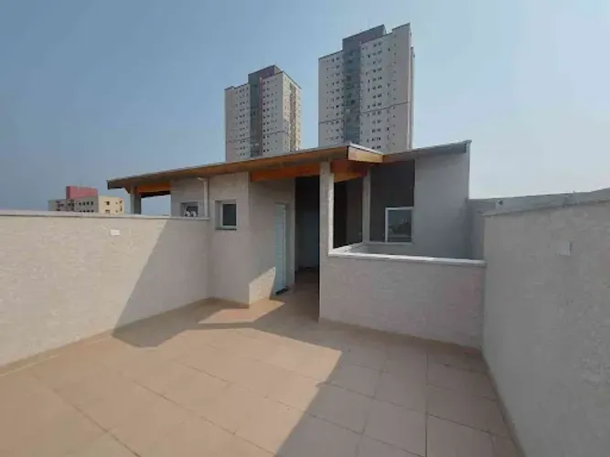 Cobertura para alugar, 110 m² por R$ 3.060,00/mês - Vila América - Santo André/SP
