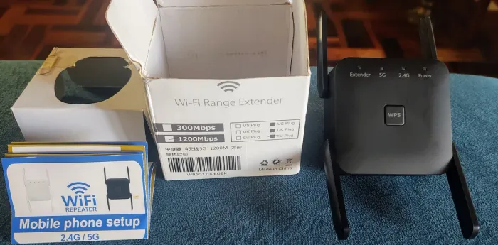 Ampliador/repetidor de sinal wi-fi
