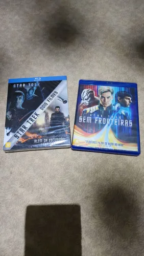 Blu-ray Star Trek  Coleção 3 Filmes Semi Novos