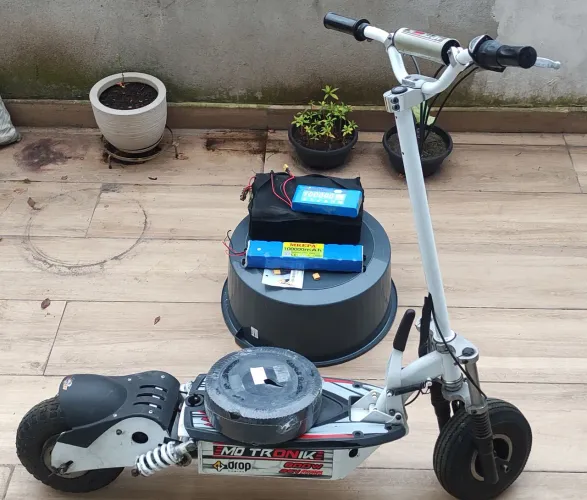 PATINETE ELÉTRICO/SCOOTER ADULTO MOTRONIK 800W