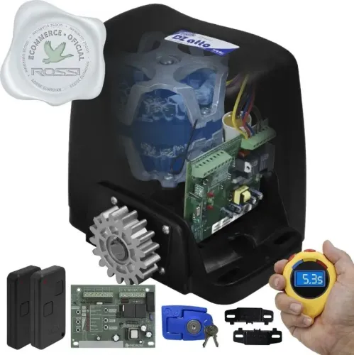 (PROMOÇÃO) Motor para Portão Rossi Dz atto vip 5 segundos