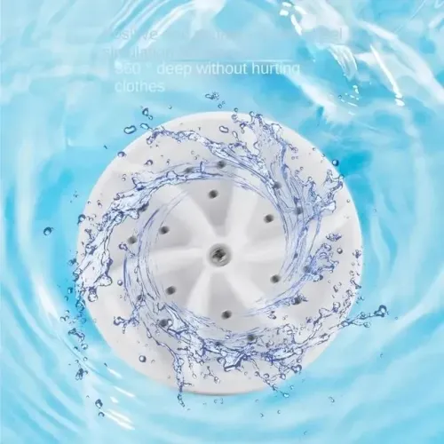Mini Máquina de Lavar Portátil - Limpeza 360°