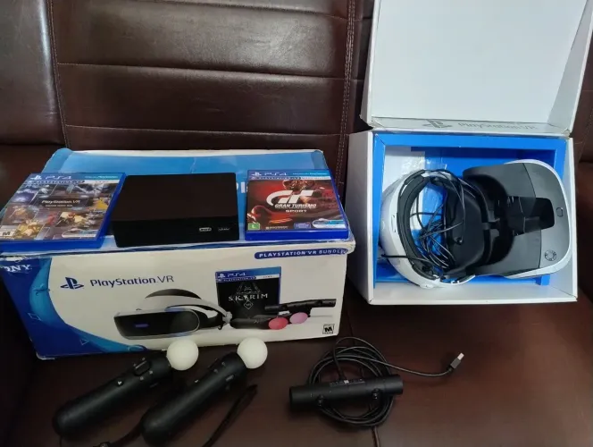 Óculos VR para PlayStation 4 + 2 Jogos 