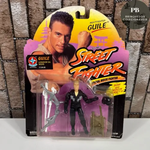 Gi Joe Street Fighter - Guile Lutador da Noite - Estrela 1995