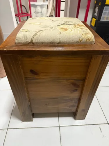 Puff banco baú