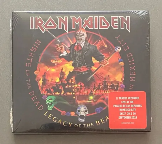 Cd Iron Maiden Legacy of the Beast duplo lacrado