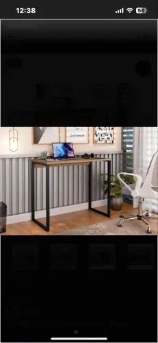 Mesa escritório designer industrial 