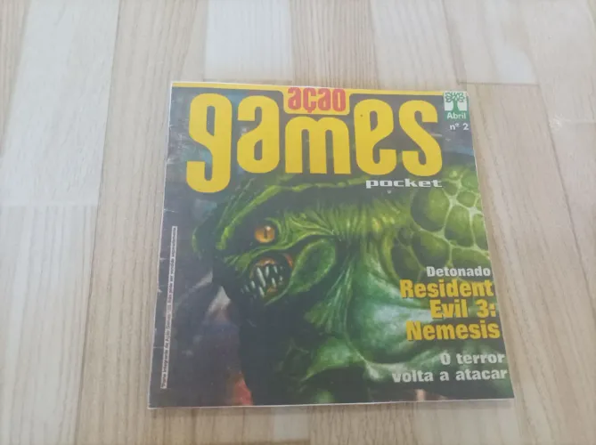 Revista ação games pocket Resident evil 3 