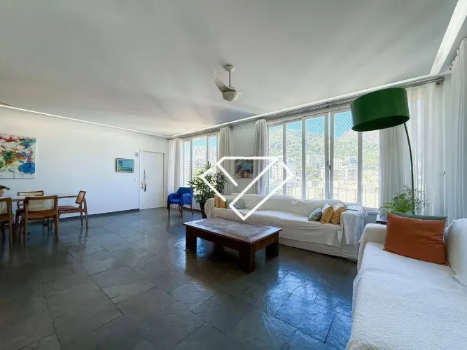 Apartamento com 4 quartos à venda, 200 m² por R$ 2.990.000 - Lagoa - Rio de Janeiro/RJ