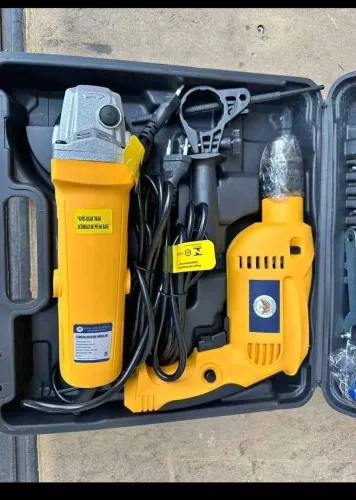 Kit Furadeira e Esmerilhadeira - Novo