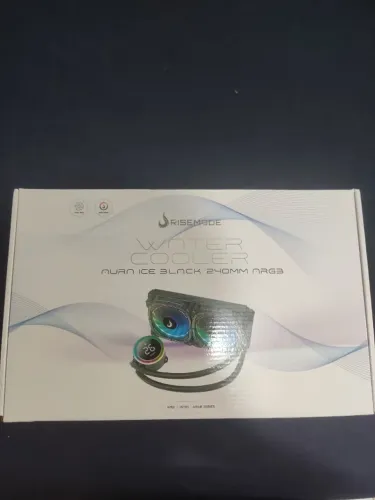 WATER COOLER AURA ICE BLACK 240MM ARGB