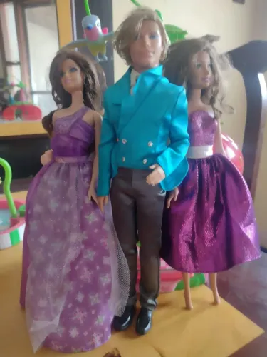 Barbies Pop Star e Príncipe Liam