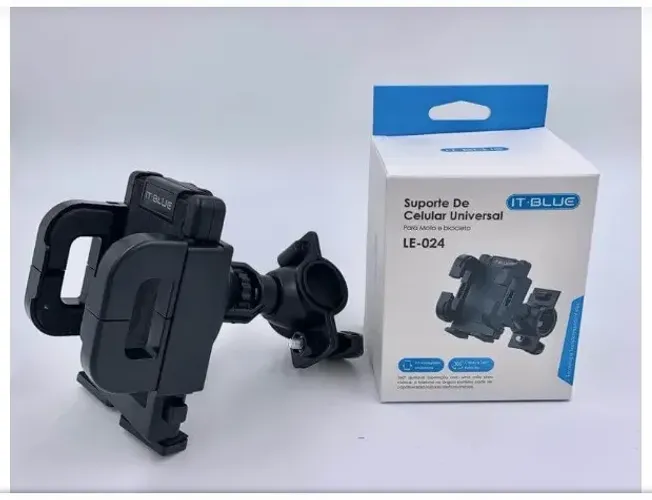 Suporte Celular Universal Moto/Bicicleta IT-BLUE LE-024