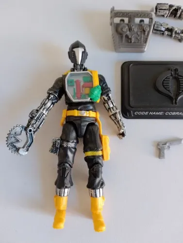 GI JOE 25TH COBRA BAT ESCALA 3,75