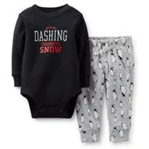 Conjunto bebê 2 peças 6 meses unissex Carters(novo)