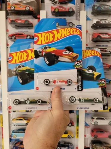 Trio Lotus Fórmula 1 Hot Wheels.