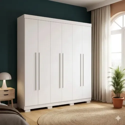 Oferta do mês Guarda Roupa Paola Branco