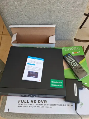 Gravador DVR Full HD 8 canais 