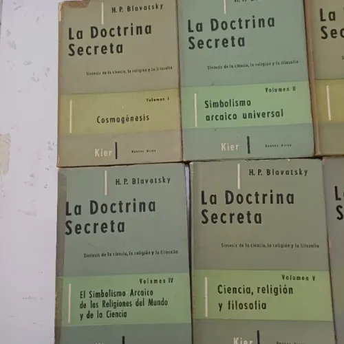 coleçao completa de teosofia em espanhol 