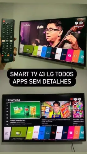 Smart TV 43'' LG - Todos os Apps