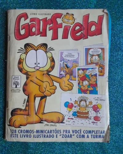 Livro Ilustrado Garfield - Faltando Apenas Um MiniCartão