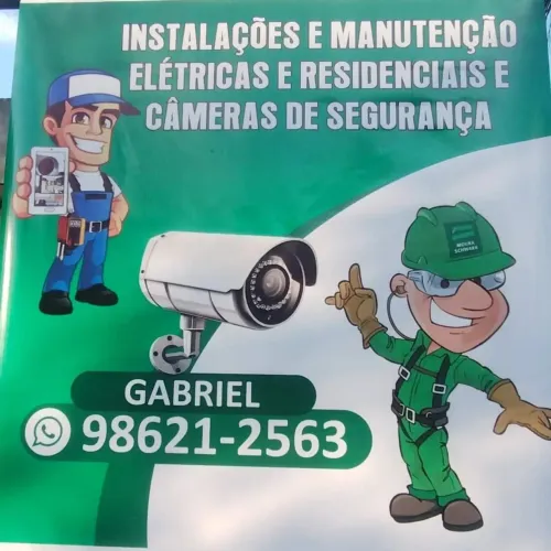 Técnico em CFTV e eletricista 
