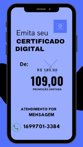 Certificado digital e-CNPJ ou e-CPF 