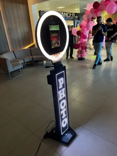 Totem fotográfico Painel LED para Fotos