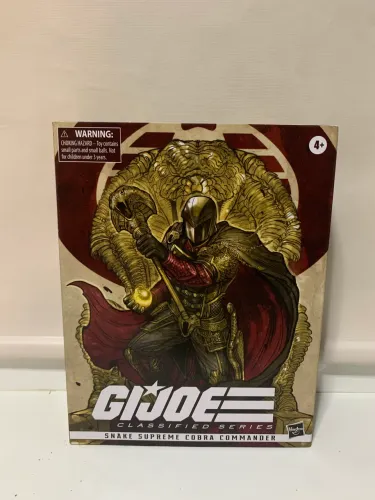 G.I. JOE Classified ORIGINAL COBRA SUPREME COMMANDER 09 SDCC 2020 EXCLUSIVO