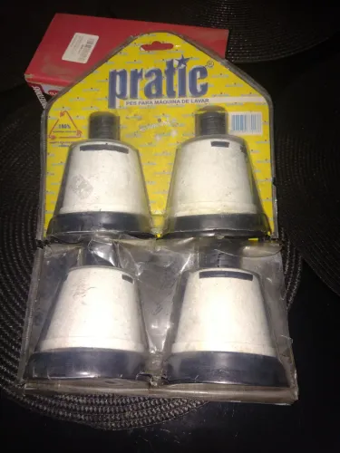 Pés para Máquina de Lavar Pratico - 4 Peças