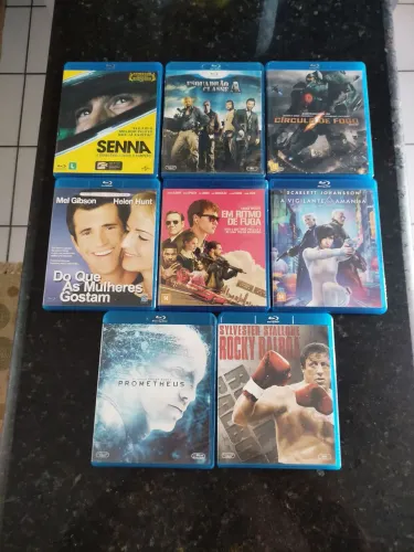 Coleção de Filmes Blu-Ray Diversos