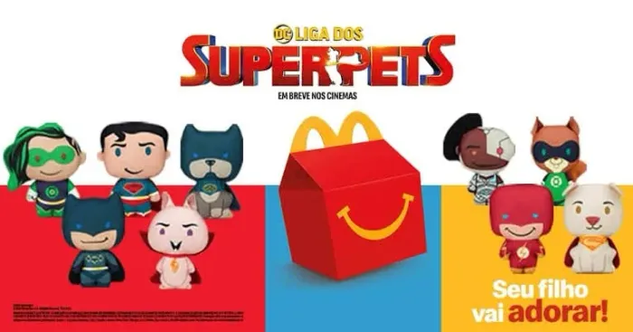 Superpets brinde mc donalds diversos modelos a sua escolha