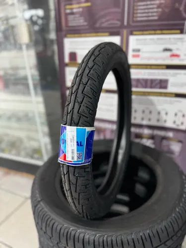 Pneu dianteiro 80/100/18 marca VIPAL uso c/camara (instalação grátis)