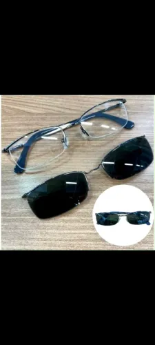 Armação Óculos de sol clip-on para óculos de grau - Novo