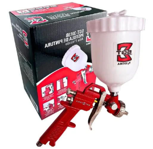 PISTOLA DE PINTURA GRAVIDADE PROFISSIONAL CANECA 600ML