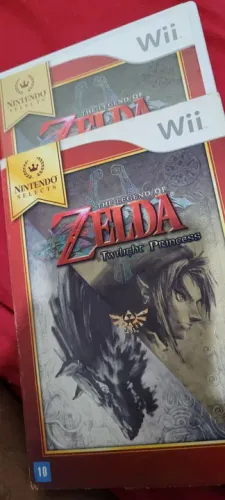 Zelda Twilight Princess Wii com luva
