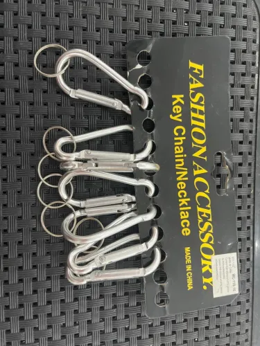 Chaveiro Mosquetão Acessório Fashion para Chaveiro/Colar