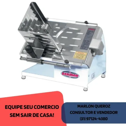 Fatiador de Frios Bermar Lamina 22CM Pintado