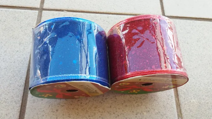 Fita Aramada Larga Decorativa 2 Rolos com 10metros cada