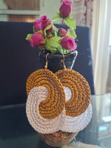 Brincos de croche
