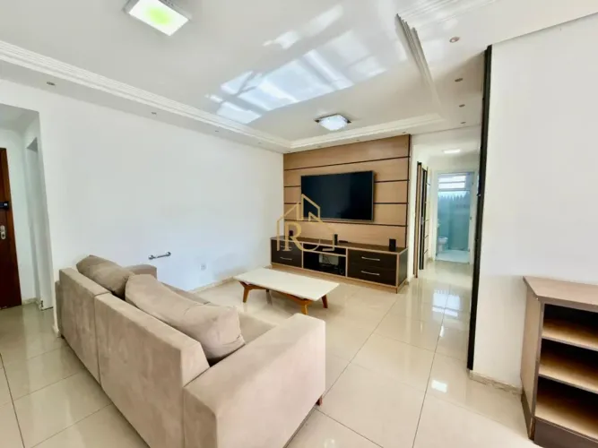 Apartamento AMPLO e vista mar em Campinas - São José