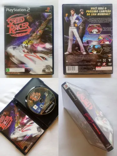 Jogos ps2 original - Speed Racer The Video Game - FAÇO OLX PAY!