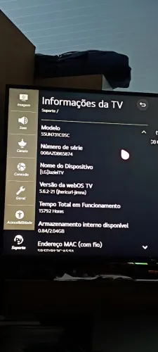 Smart TV LG 55" BARBADA