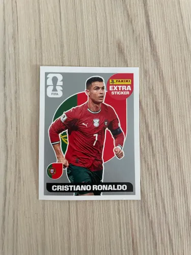 Cristiano Ronaldo prata legend 2026, figurinha