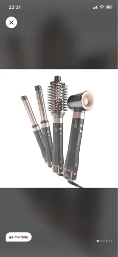 UNIQ AURA - 4 em 1 (Seca, modela e faz escova) - estilo dyson