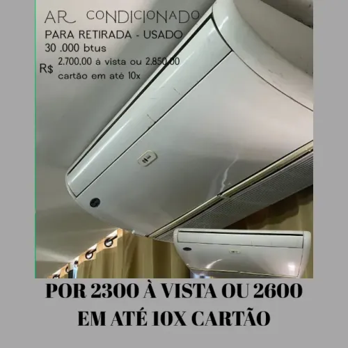 ar condicionado 30000 BTUs
