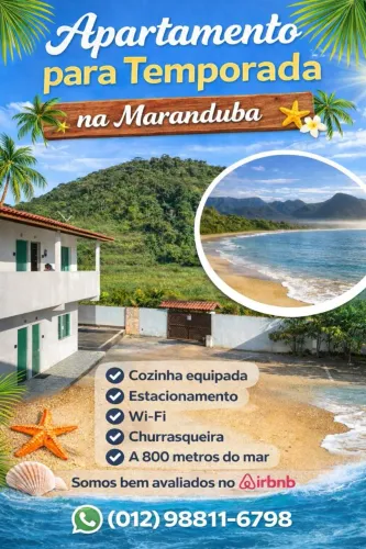 Locação temporada Maranduba Ubatuba 