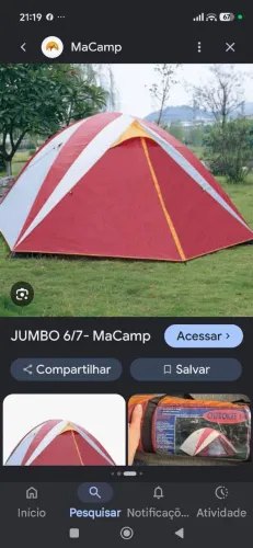 Barraca de campo usada