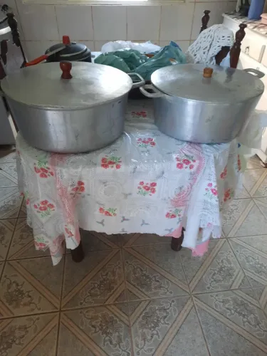 PANELAS GRANDES DE ALUMÍNIO