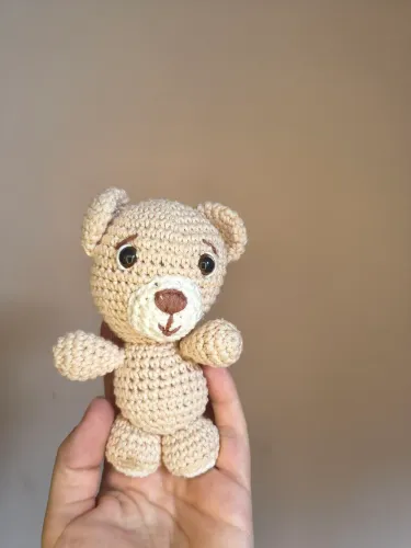AMIGURUMI URSINHO BEGE